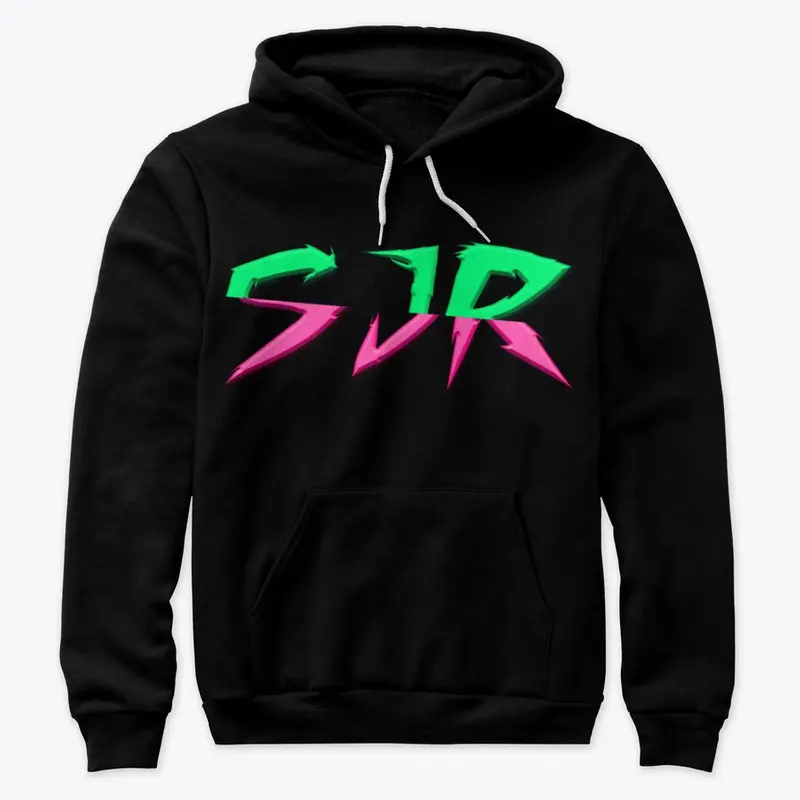 SJR Sliced // Neon Green and Pink