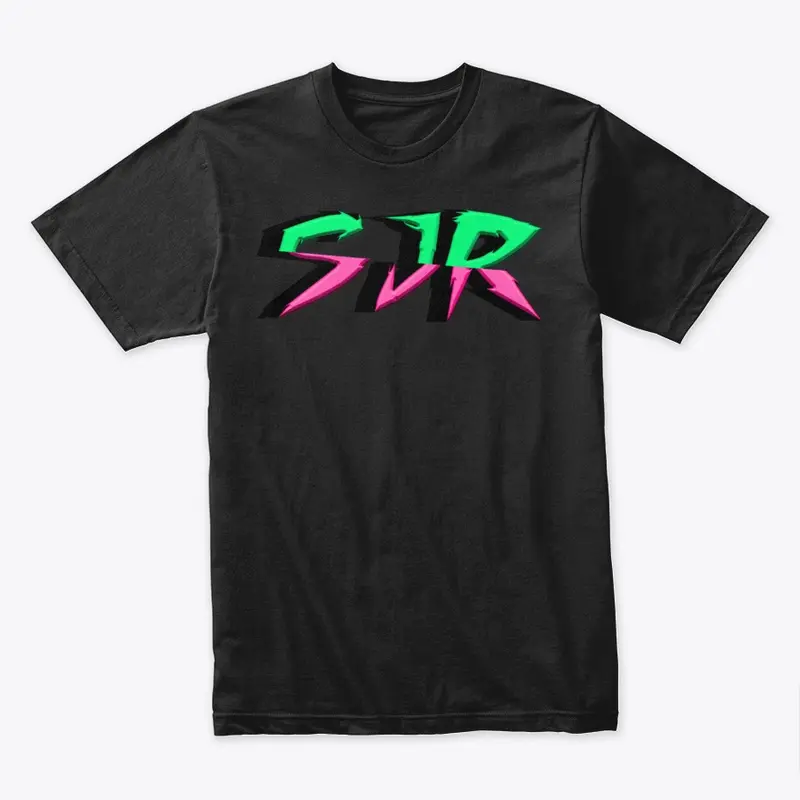 SJR Sliced // Neon Green and Pink